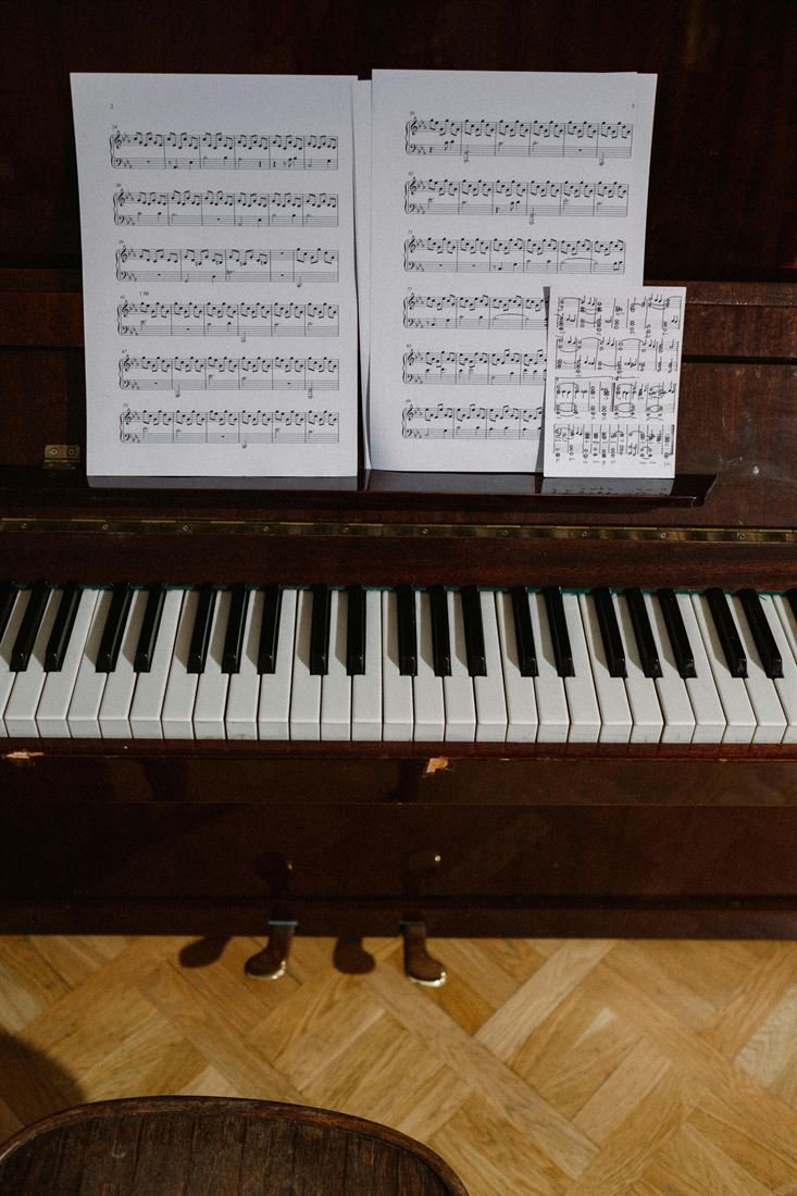 Upright piano prepared for a specialized piano move in Ottawa